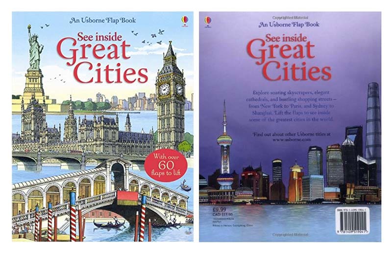 See Inside Great Cities from the Usborne Series-Book Cover-Top Travel Books for Little Kids