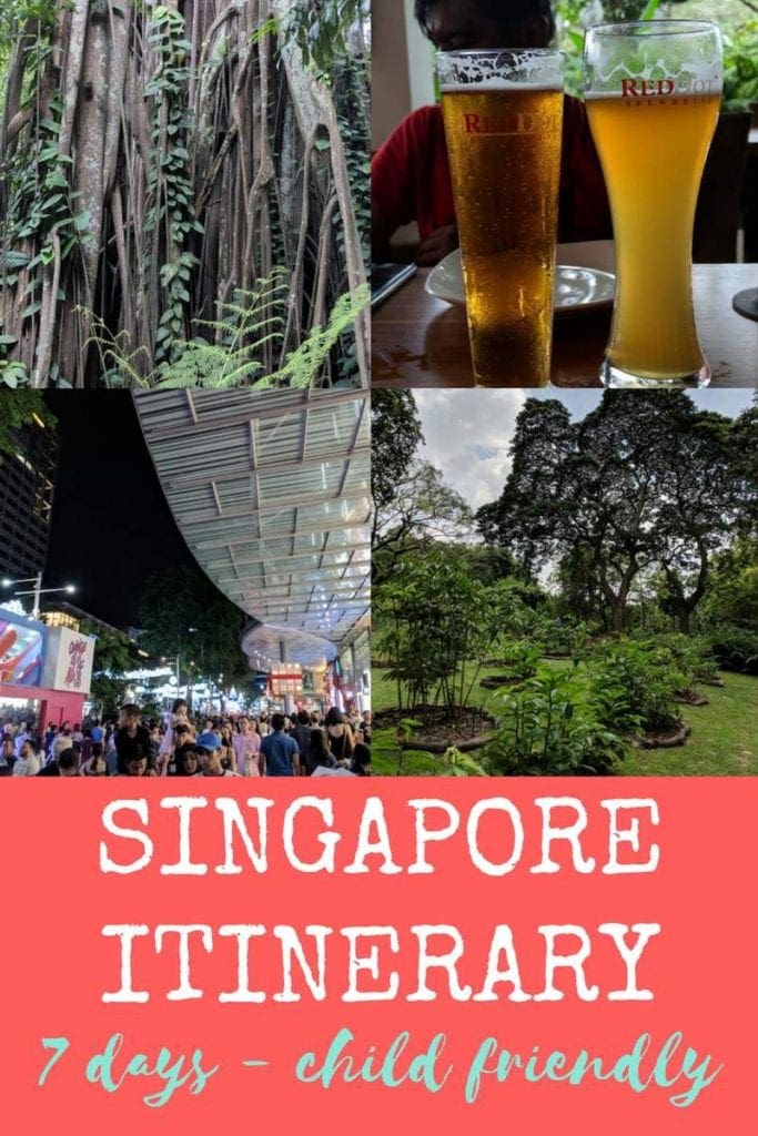 Pinterest banner- 7 Day Itinerary with Kids, Itinerary by Saffron Trail