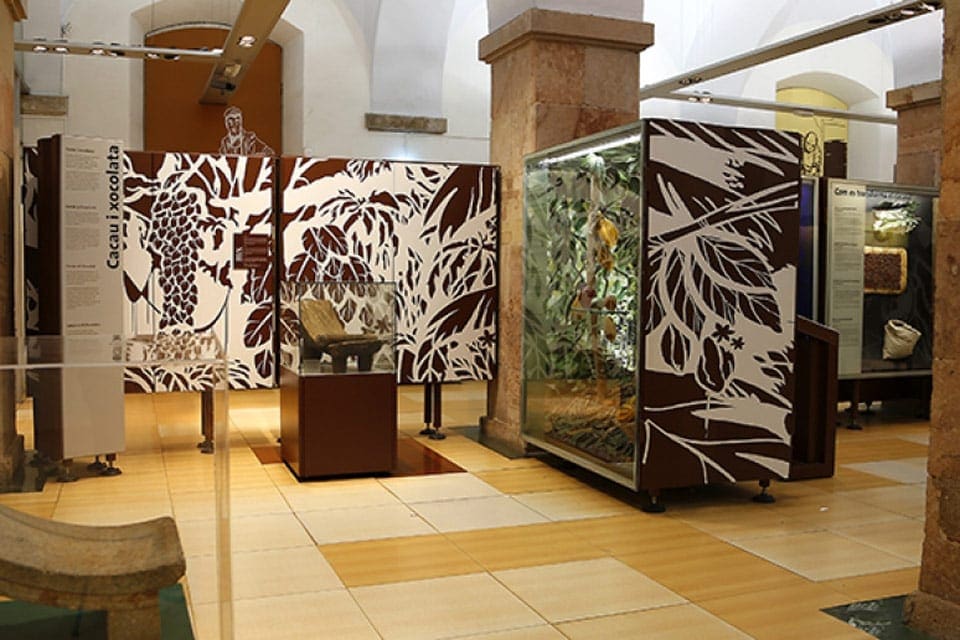 Exhibits within the The Chocolate Museum.