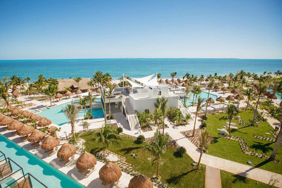 Within an oasis of pools fringed by a two-mile beach, Finest Playa Mujeres is one of the only all-inclusive luxury resorts in the Cancun area that welcomes all ages to celebrate together.