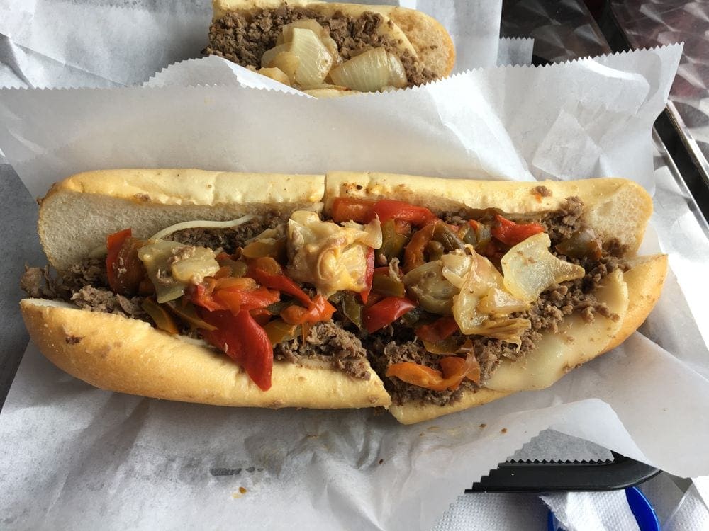 Philly Cheesesteak from Philadelphia's Jim's on South Street
