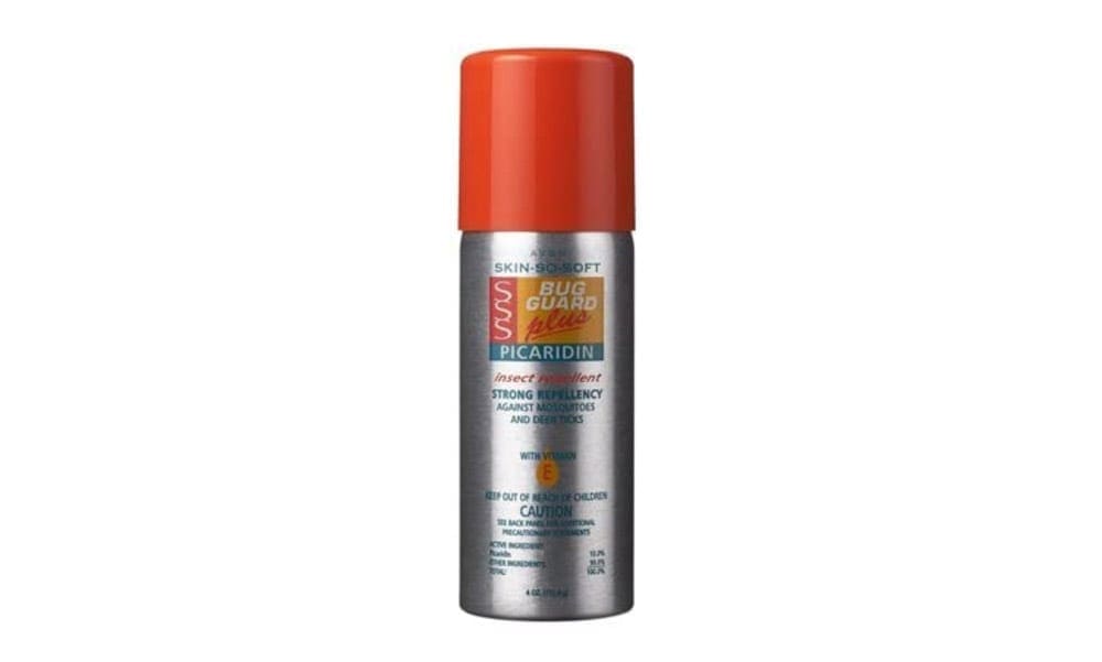 Bottle of Skin So Soft bug spray. One of the best bug sprays for kids.