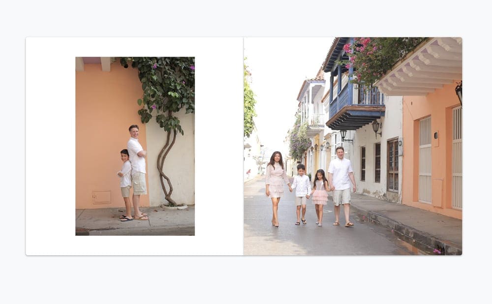 A view of Google Photos featuring the family of Gunjan Prakash.