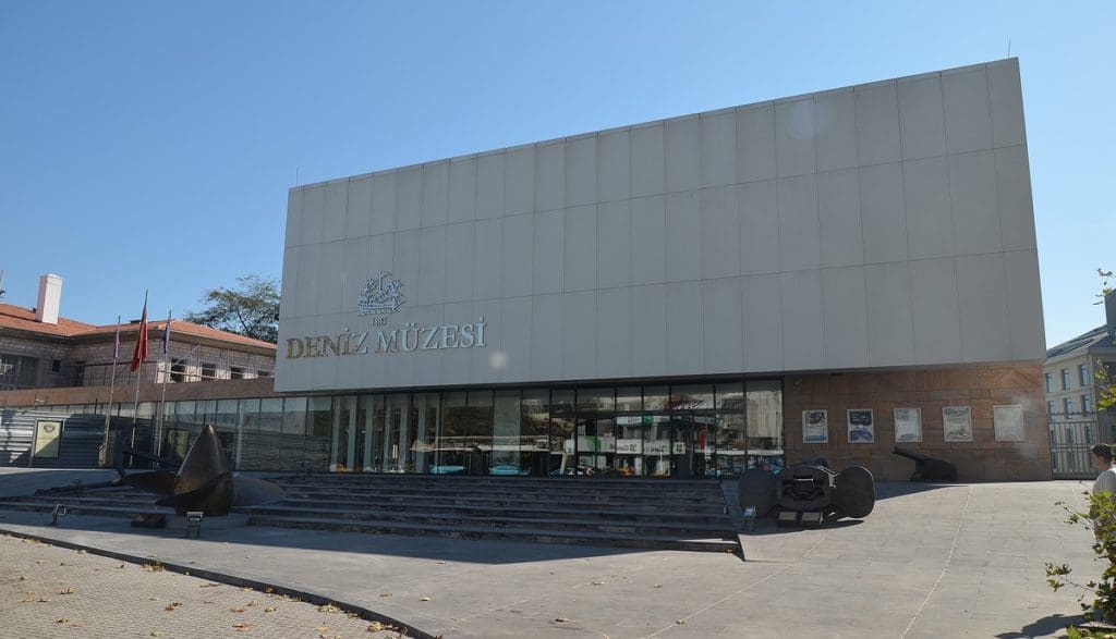 The exterior of the new Istanbul Naval Museum building, one of the best things to do while on a family vacation to Istanbul.