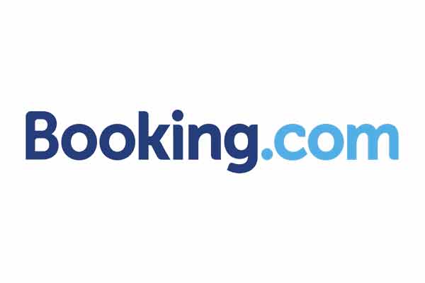 Logo for Booking.com, offering one of the best Black Friday Deals for Family Travel.