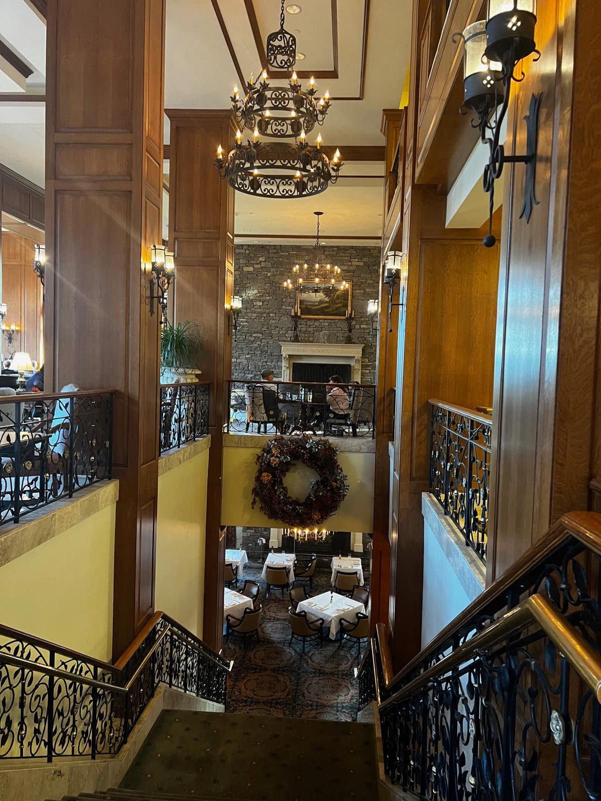 A hallway within the Inn at Biltmore.