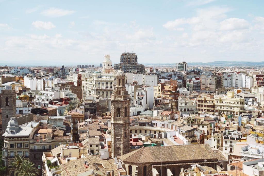 The historic city of Valencia.