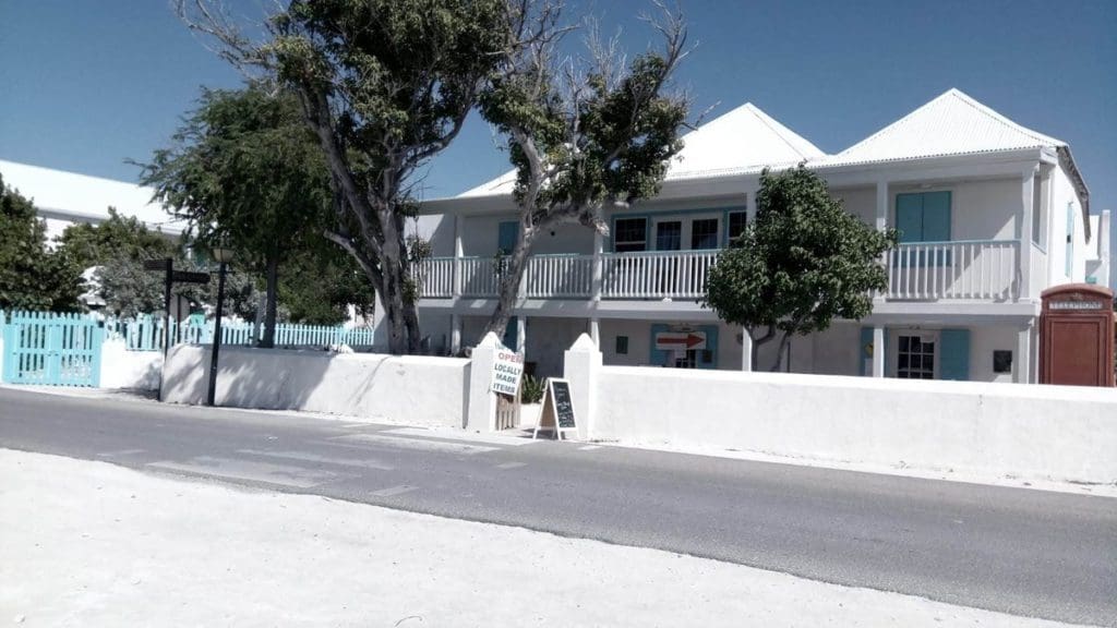 The entrance to Turks & Caicos National Museum, one of the best things to do in Turks & Caicos with kids.