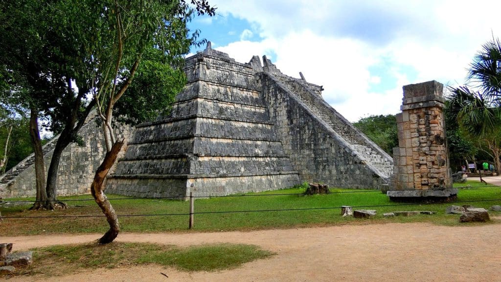 The ancient ruins of Chichén Itzá in Mexico.