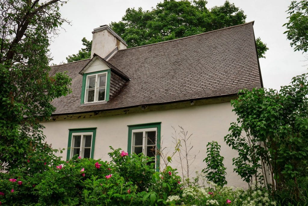 Maison Drouin on Îles d'Orléans.