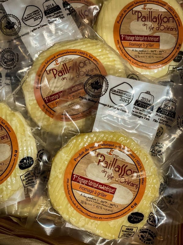 The first cheese made in North America, available for sale at Les Fromages de l’isle d’Orléans, a must do on any Quebec City itinerary with kids.