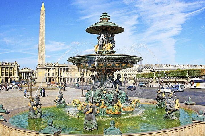 A fountain in Paris, as seen on the Paris Must-See Sites Tour for Families and Kids With Child-Friendly Guide.