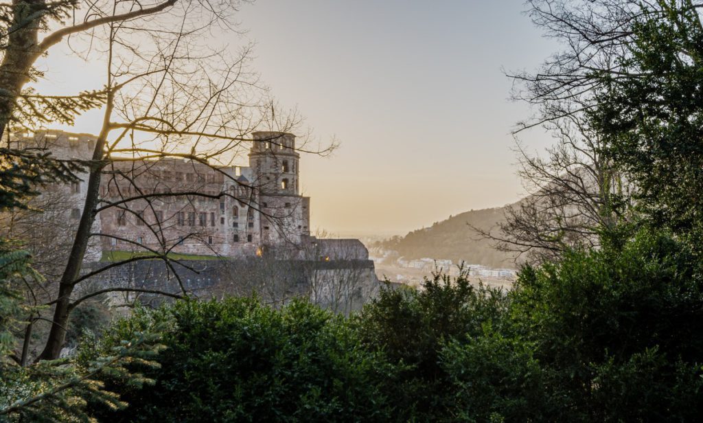 Heidelberg Castle, one of the best castles in Germany to visit with kids along the Rhine River.