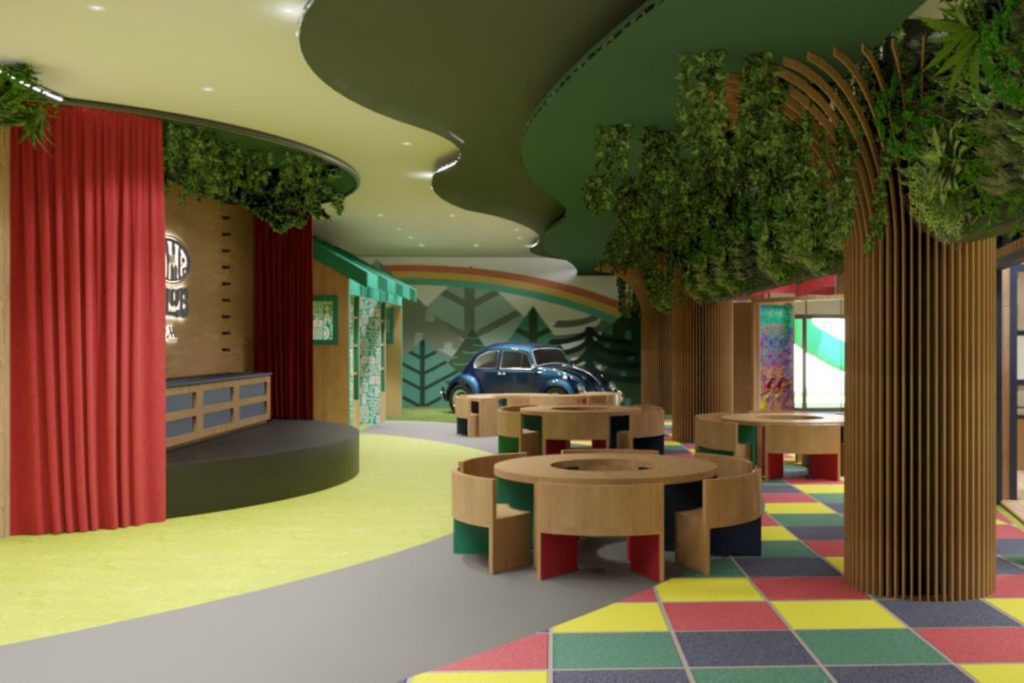 The Kids' Club at the Marriott Cancun All-Inclusive.