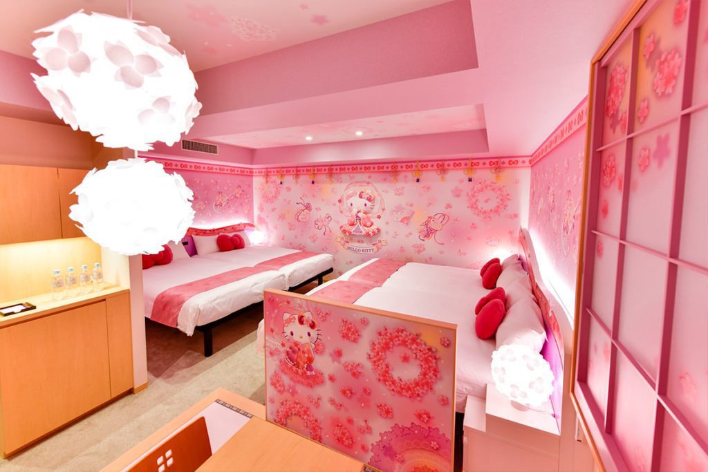 The Hello Kitty-Themed Room at the Asakusa Tobu Hotel in Tokyo