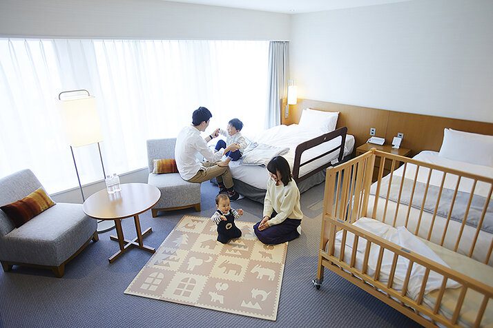 Family room at Keio Plaza Hotel Tokyo