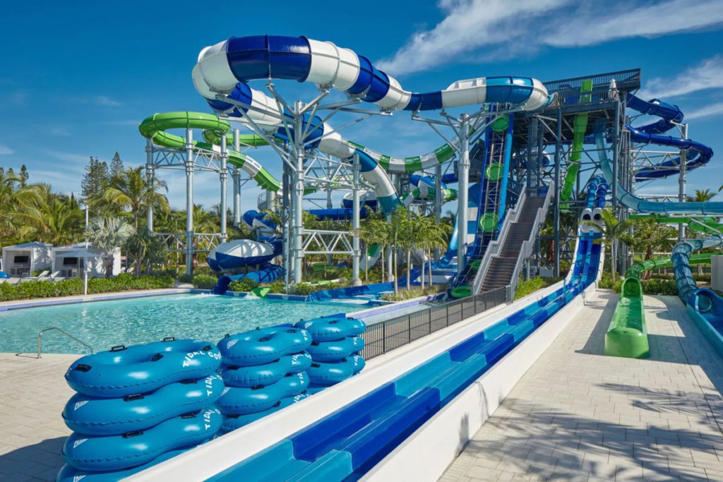 The on-site water park at the JW Marriott Miami Turnberry Resort and Spa.